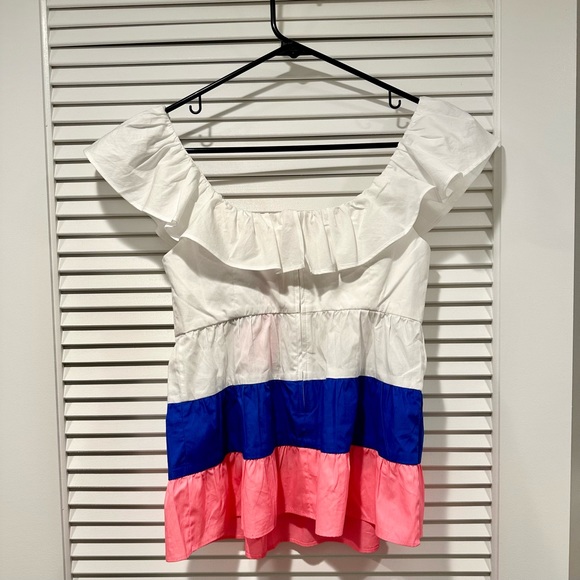 Lilly Pulitzer Emie Ruffle Top - Picture 8 of 15